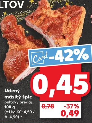 Údený mäsitý špic