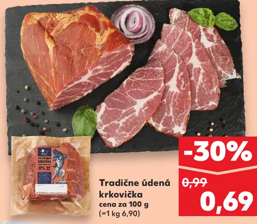 Tradične údená krkovička