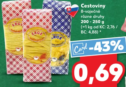 Cestoviny 8-vaječné