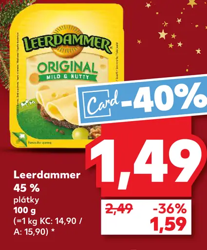 Leerdammer Original plátky