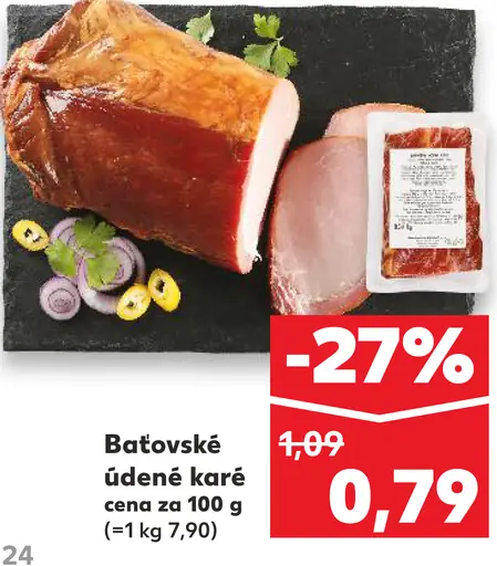 Baťovské údené karé