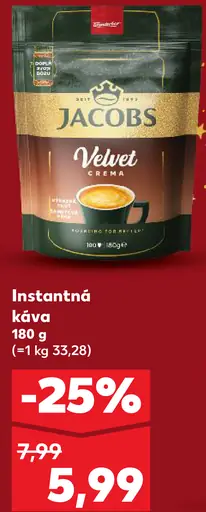 Jacobs instantná káva