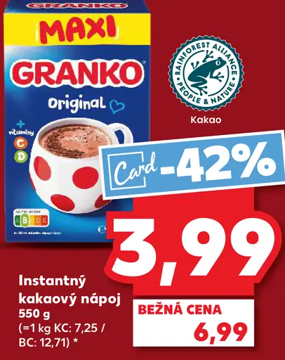 Granko instantný kakaový nápoj