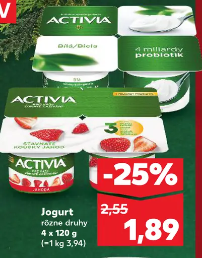 Activia jogurt marhuľa