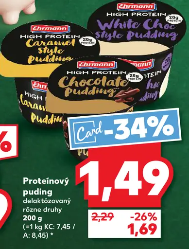 Ehrmann Proteinový puding