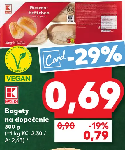 Bagety na dopečenie