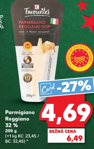 Favorites Parmigiano Reggiano DOP 32%