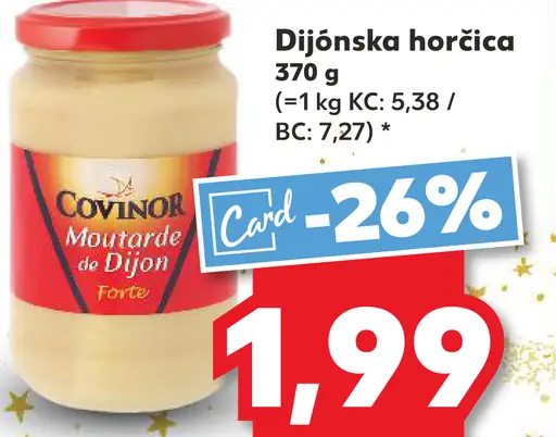 Covinor Dijónska horčica