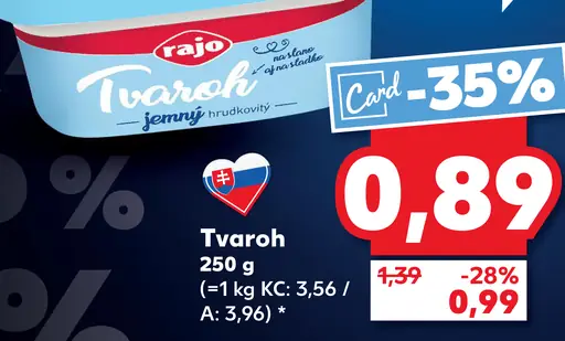 Rajo Tvaroh jemný hrudkovitý
