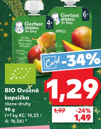 Bio Ovocná kapsička