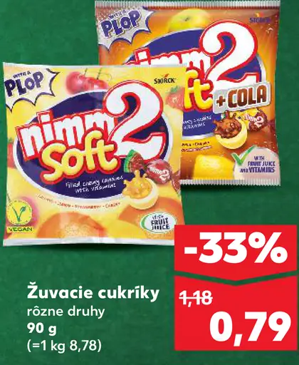 Nimm2 soft žuvacie cukríky