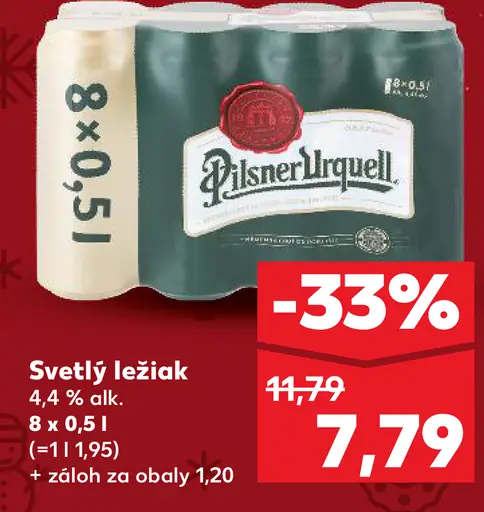 Plzeň Pilsner Urquell plechovka