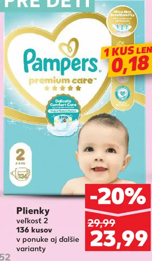 Pampers plienky