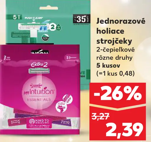 Wilkinson Sword jednorazové holiace strojčeky