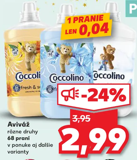 Coccolino aviváž