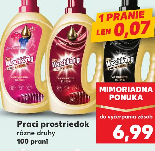Waschkönig prací prostriedok