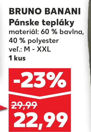 Bruno Banani Pánske tepláky