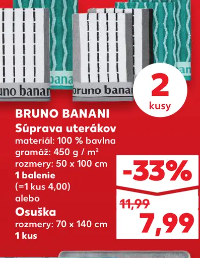 Bruno Banani Súprava uterákov