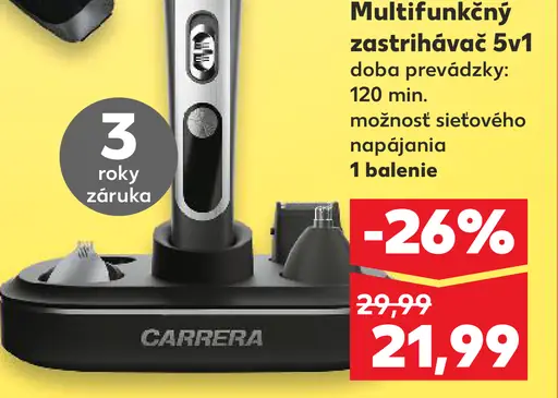 Carrera Multifunkčný zastrihávač 5v1