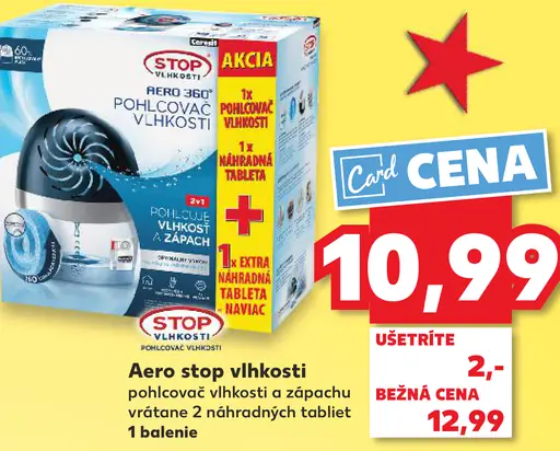 Stop absorpcia Aero stop vlhkosti