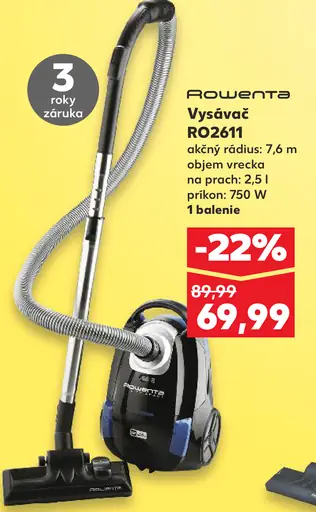 Rowenta Vysávač RO2611