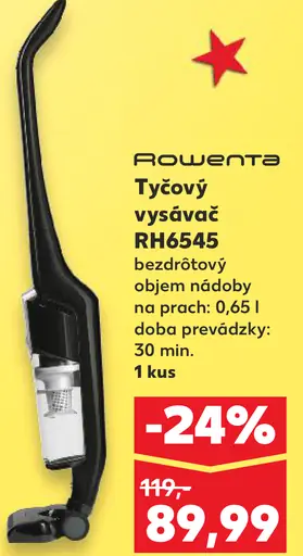 Rowenta Tyčový vysávač RH6545