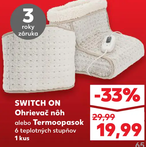 Switch ON Ohrievací návlek