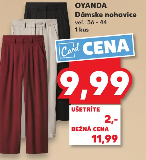 Oyanda Dámske nohavice