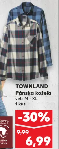 Townland Pánska flanelová košeľa
