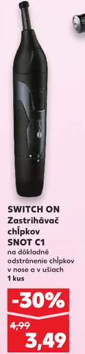 SWITCH ON Zastrihávač chĺpkov SNOT C1