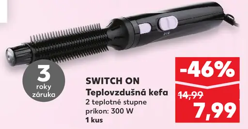 SWITCH ON Tepovzdušná kefa