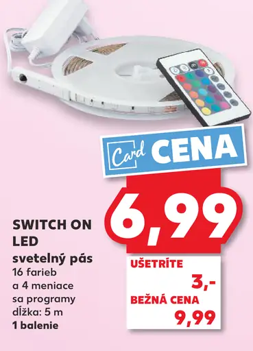 Switch On Svetelný LED pás