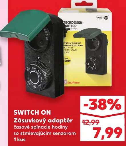 Switch On Zásuvkový adaptér