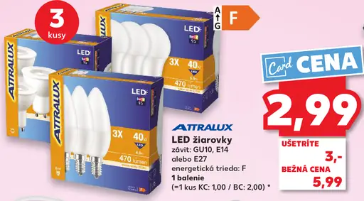 Atralux LED žiarovky