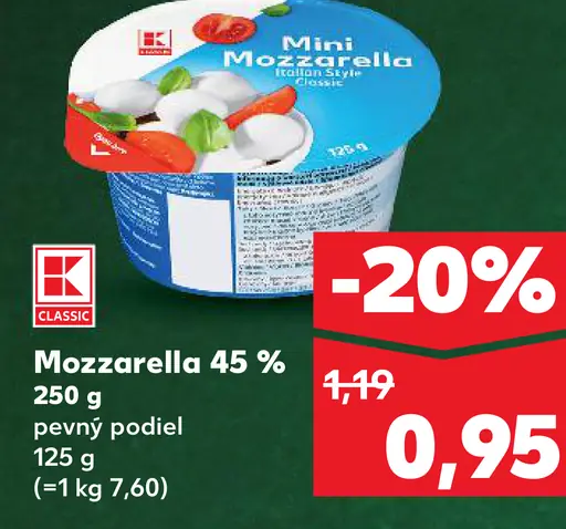 K-Classic Mozzarella