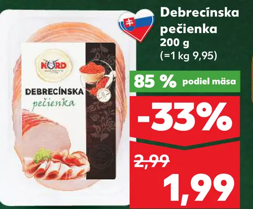 Korrekt Debrecínska pečienka