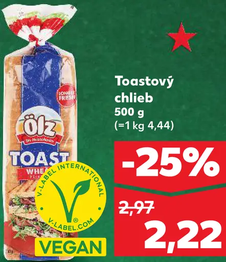 K-Classic Toastový chlieb