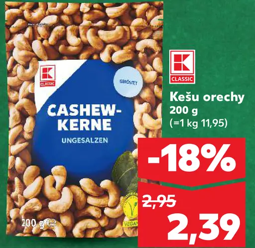 K-Classic Kešu orechy