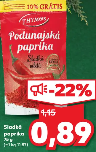 Thymos Sladká paprika