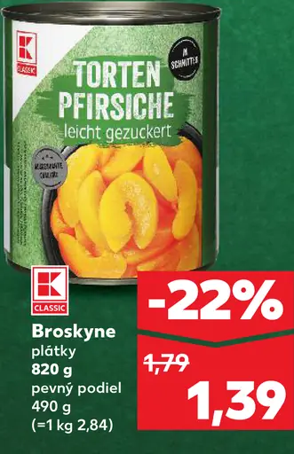 K-Classic Broskyne