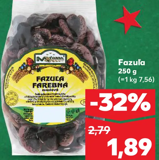 Fazuľa farebná