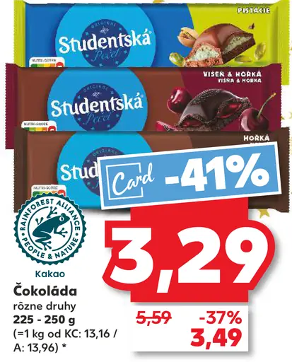 Kofola Studentská Čokoláda