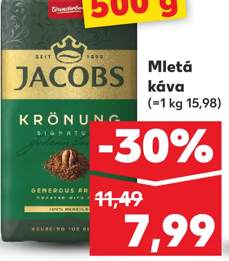 Jacobs Mletá káva