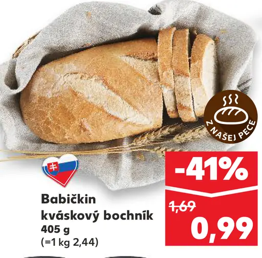 Babičkin kváskový bochník