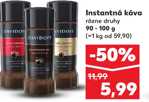 Davidoff Instantná káva
