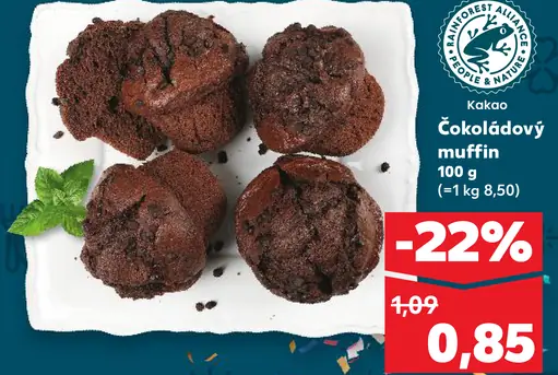 Čokoládový muffin