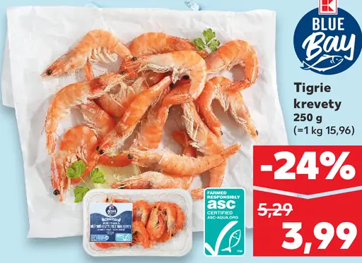 Blue Bay Tigrie krevety