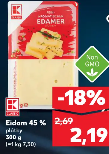K-Classic Eidam plátky