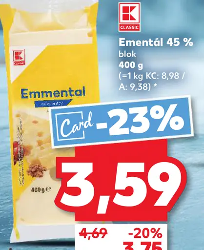 K-Classic Emmental blok