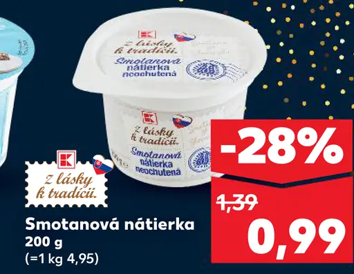 K-Classic Smotanová nátierka